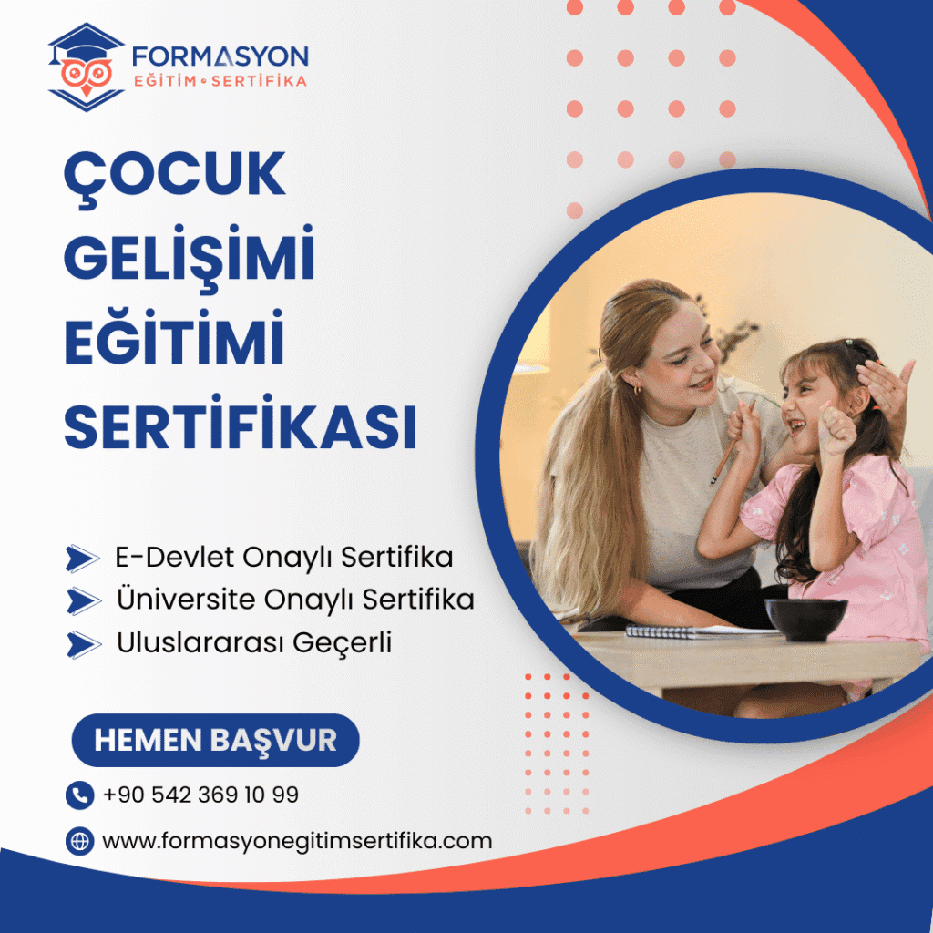 Çocuk Gelişimi Eğitimi Sertifikası programı
