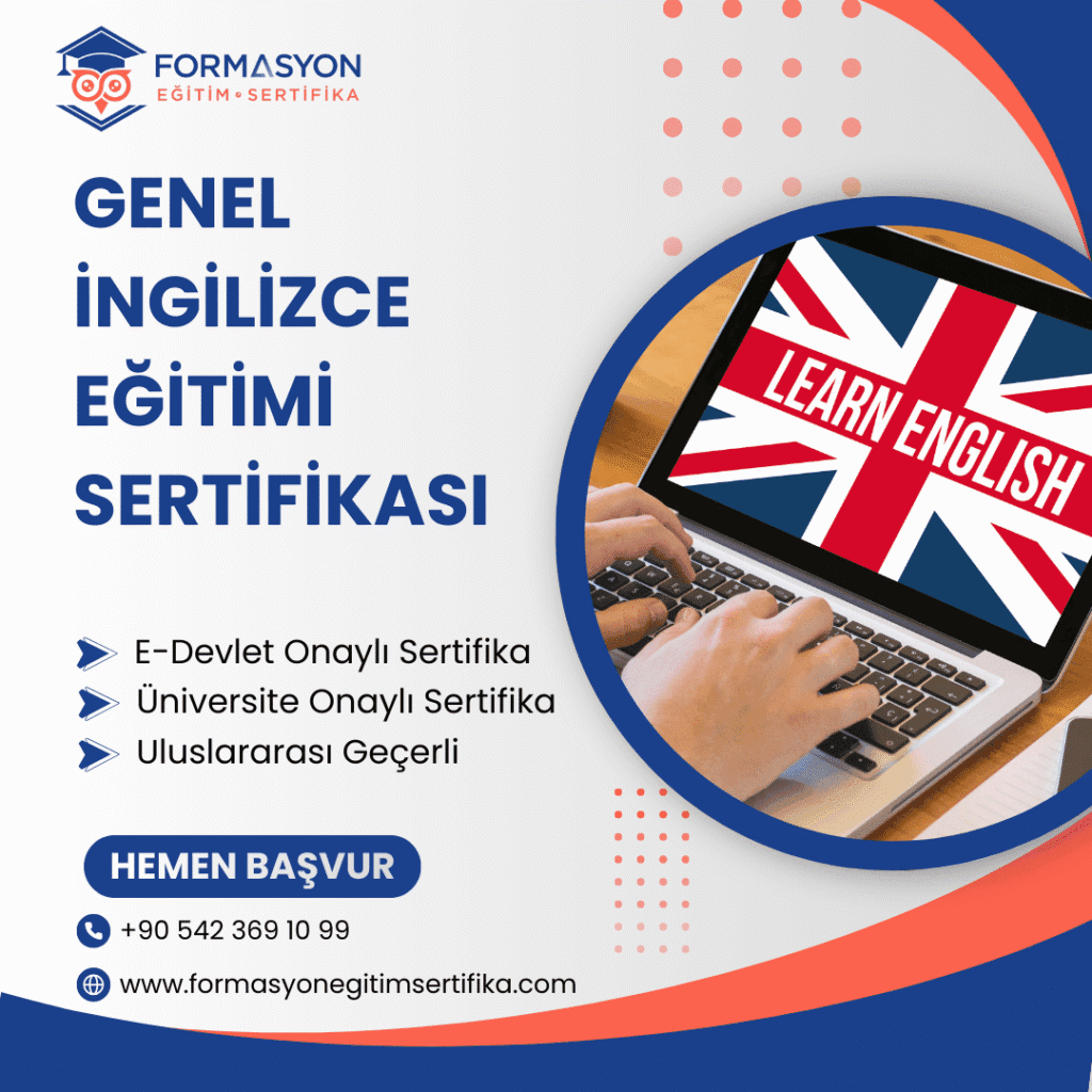 Genel İngilizce Eğitimi Sertifikası programı