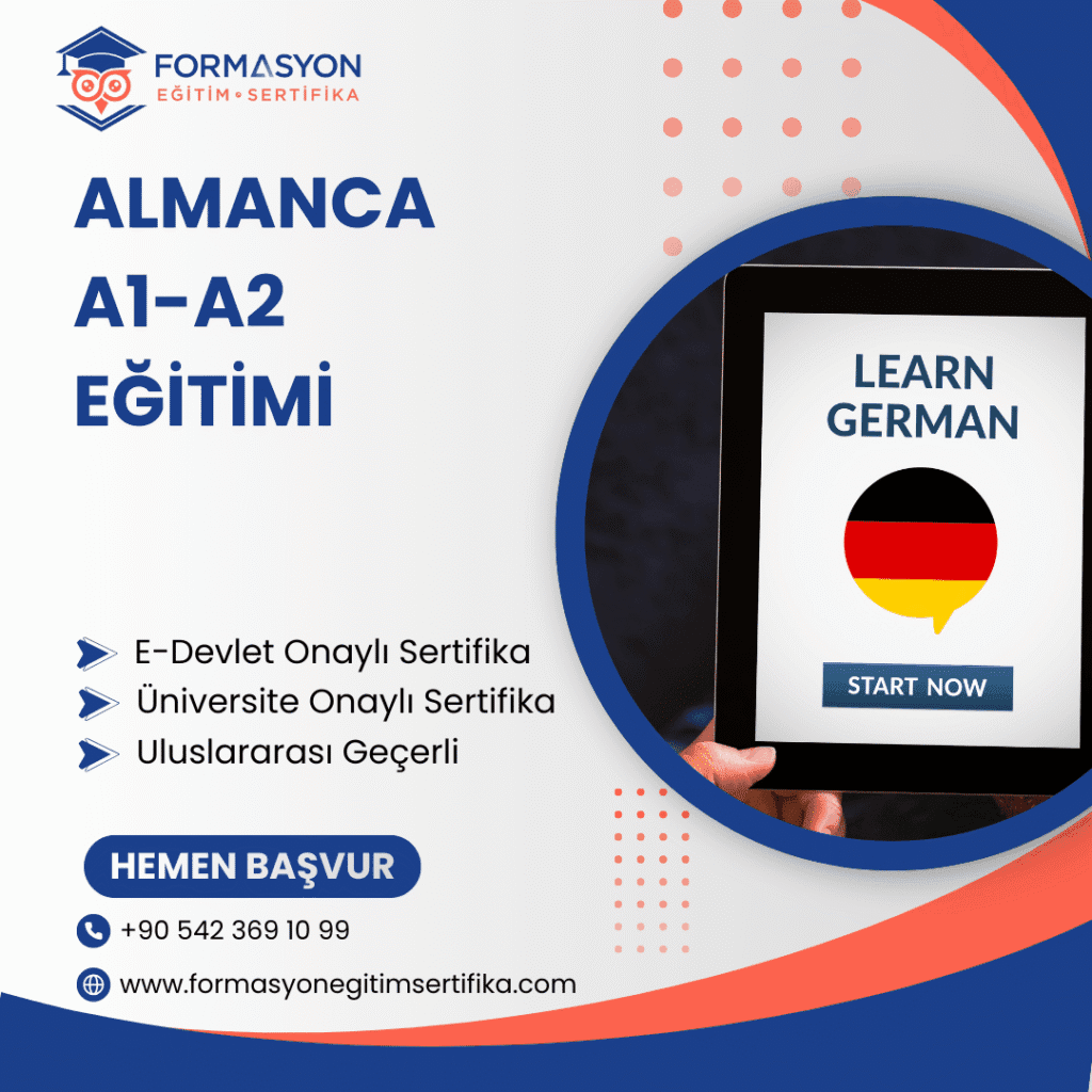 Almanca A1-A2 Eğitimi programı