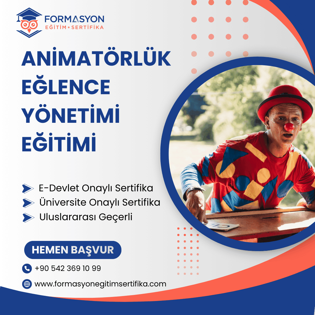 Animatörlük Eğlence Yönetimi Eğitimi