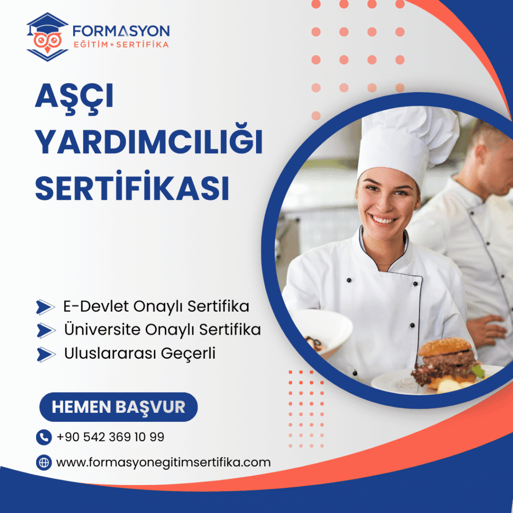Aşçı Yardımcılığı Sertifikası programı