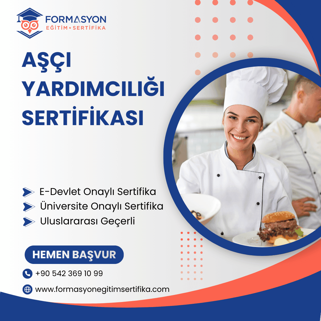 Aşçı Yardımcılığı Sertifikası