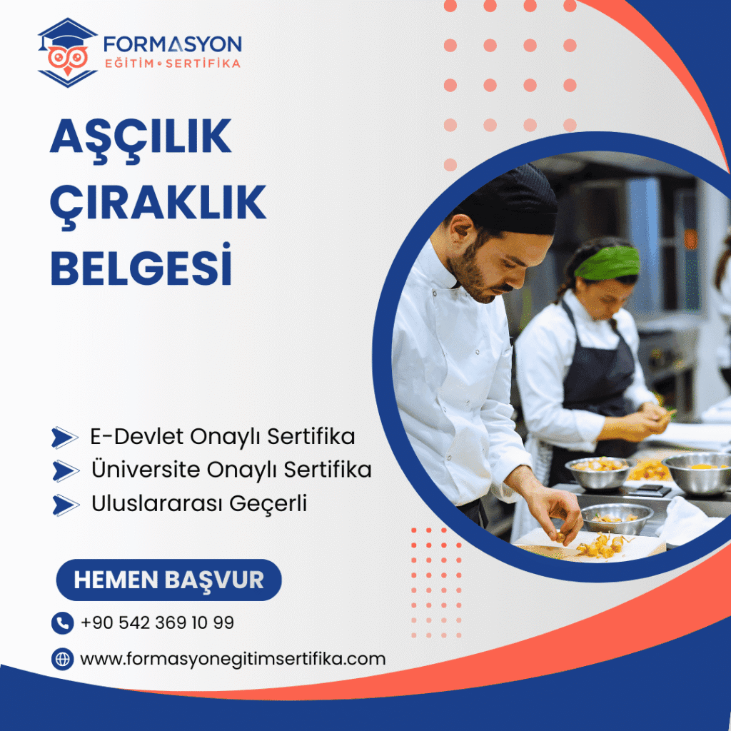 Aşçılık Çıraklık Belgesi programı