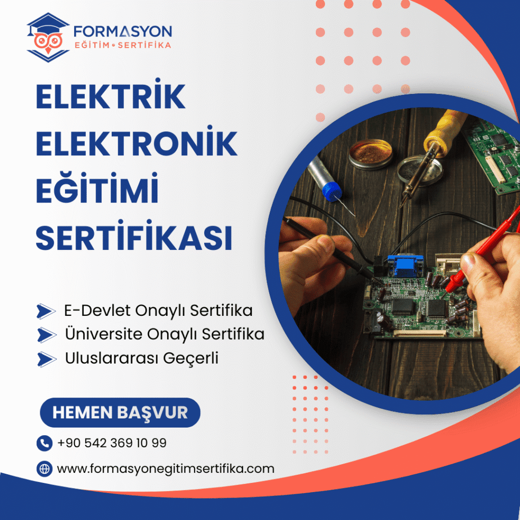 Elektrik Elektronik Eğitimi Sertifikası programı
