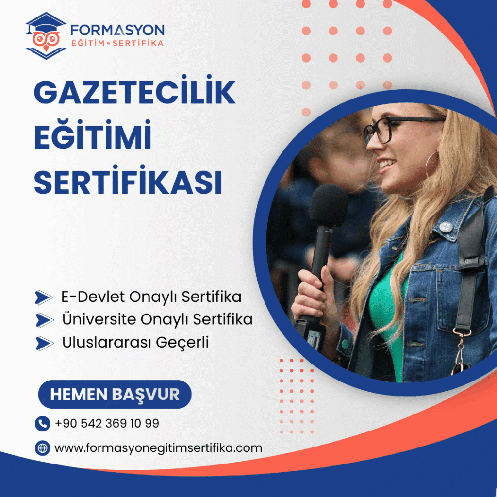 Gazetecilik Eğitimi Sertifikası programı