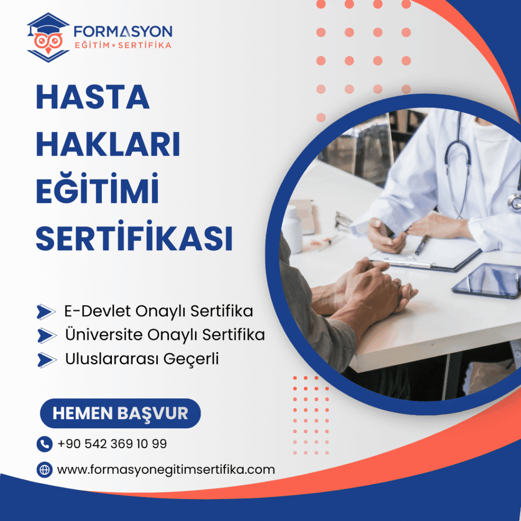 Hasta Hakları Eğitimi Sertifikası programı