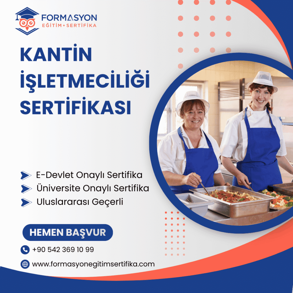 Kantin İşletmeciliği Sertifikası programı