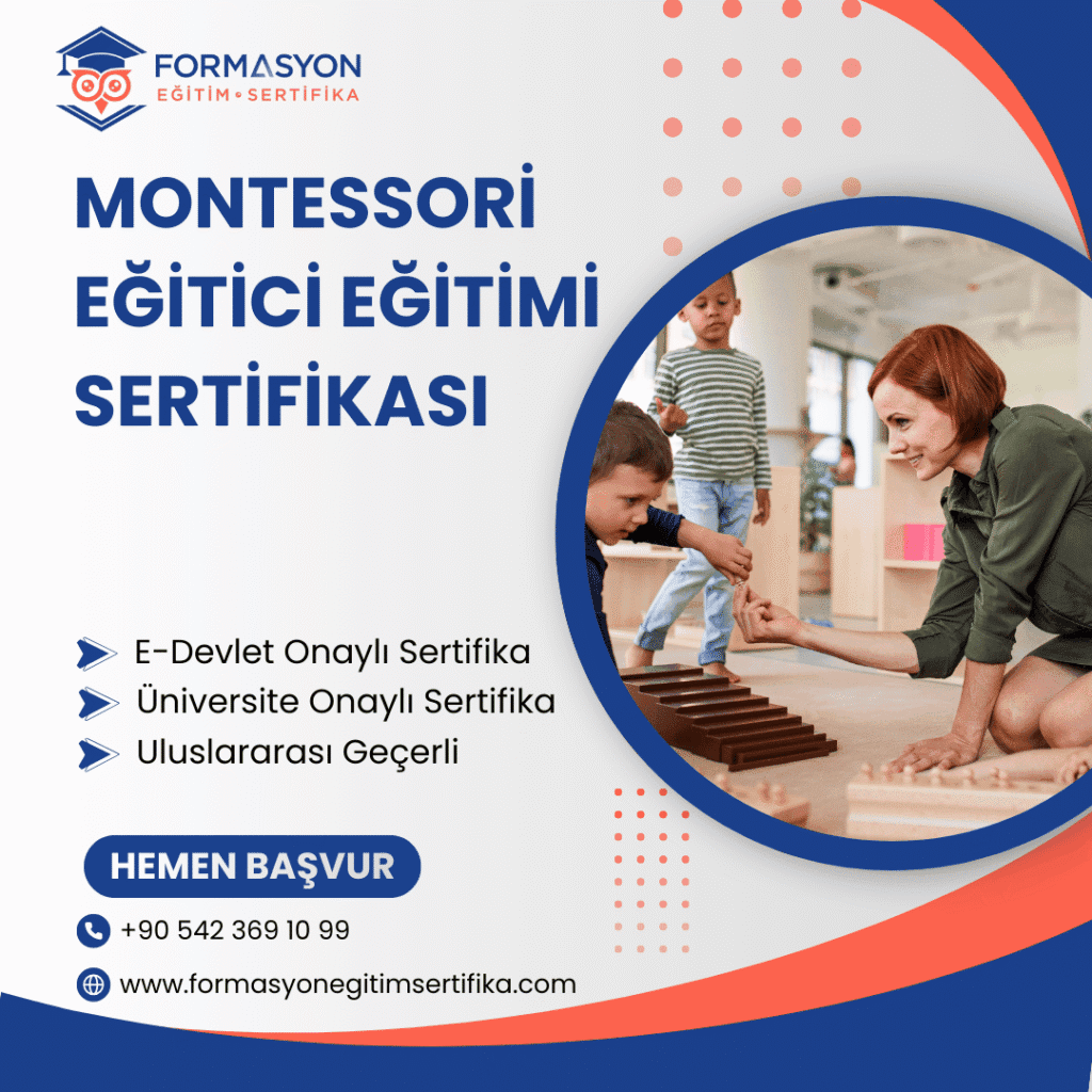 Montessori Eğitici Eğitimi Sertifikası programı