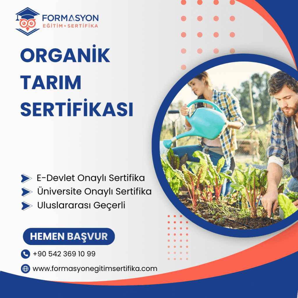 Organik Tarım Sertifikası programı