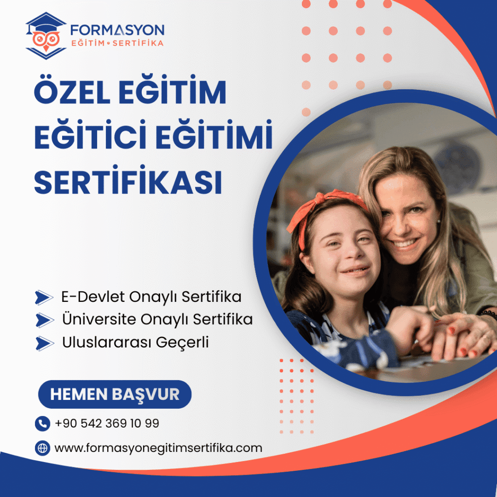 Özel Eğitim Eğitici Eğitimi Sertifikası programı