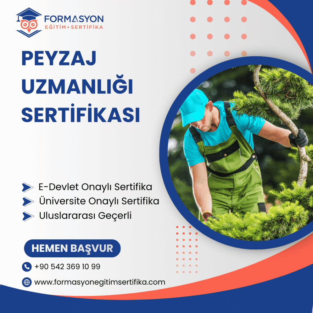 Peyzaj Uzmanlığı Sertifikası programı
