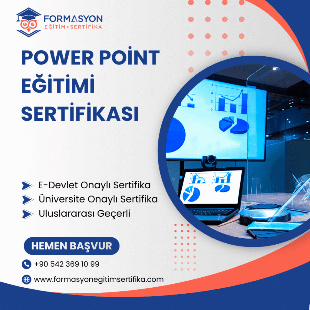 Power Point Eğitimi Sertifikası programı