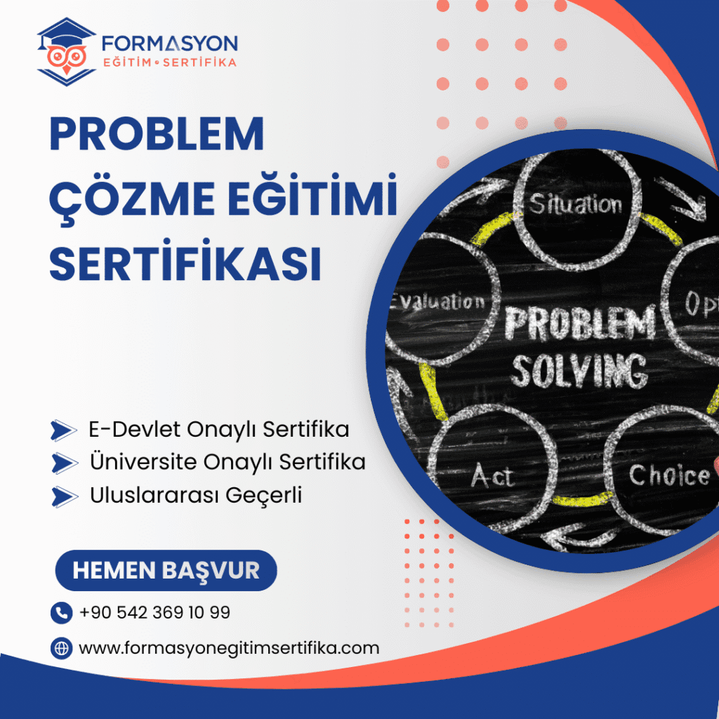 Problem Çözme Eğitimi Sertifikası programı