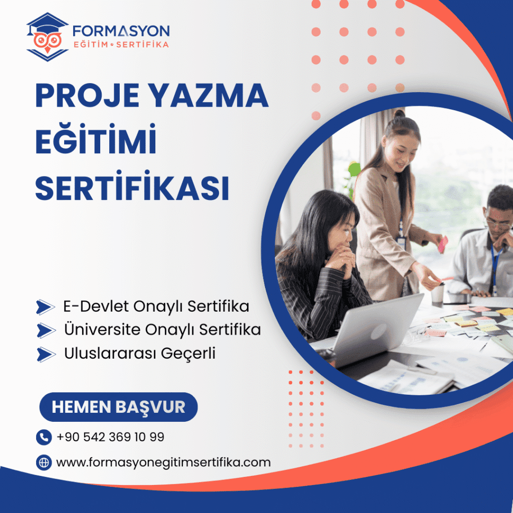 Proje Yazma Eğitimi Sertifikası programı