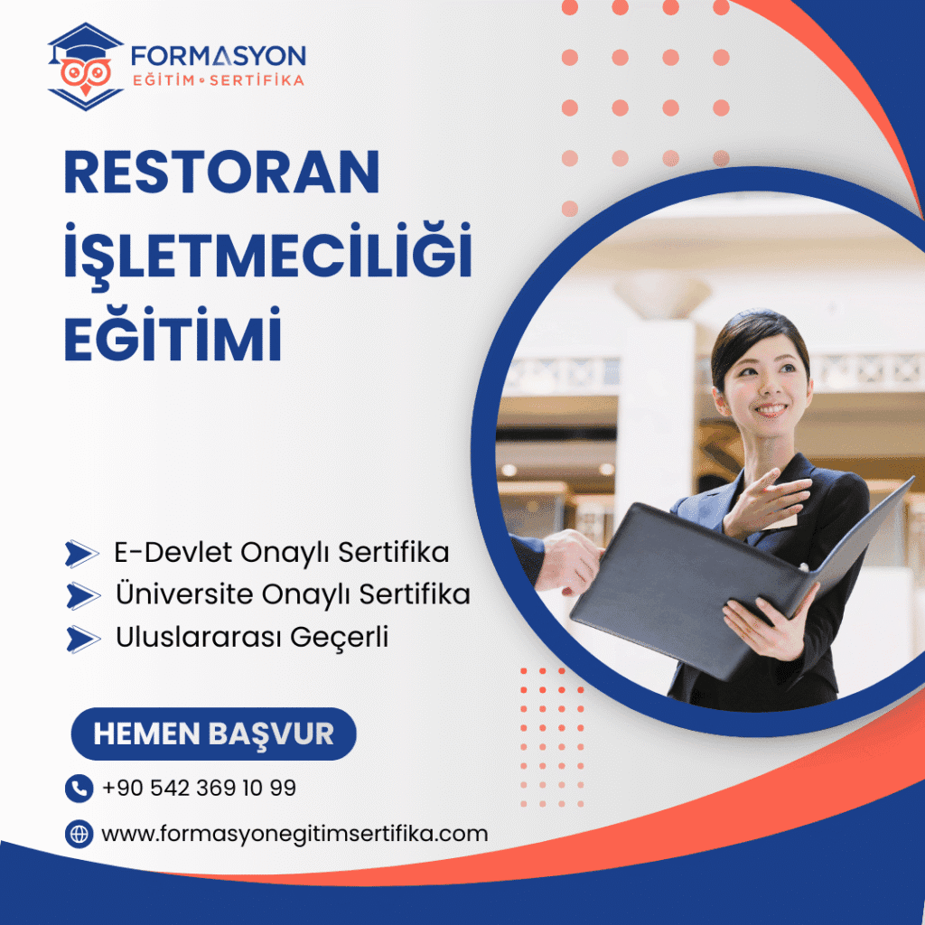 Restoran İşletmeciliği Eğitimi programı