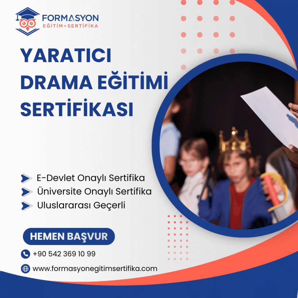 Yaratıcı Drama Eğitimi Sertifikası programı