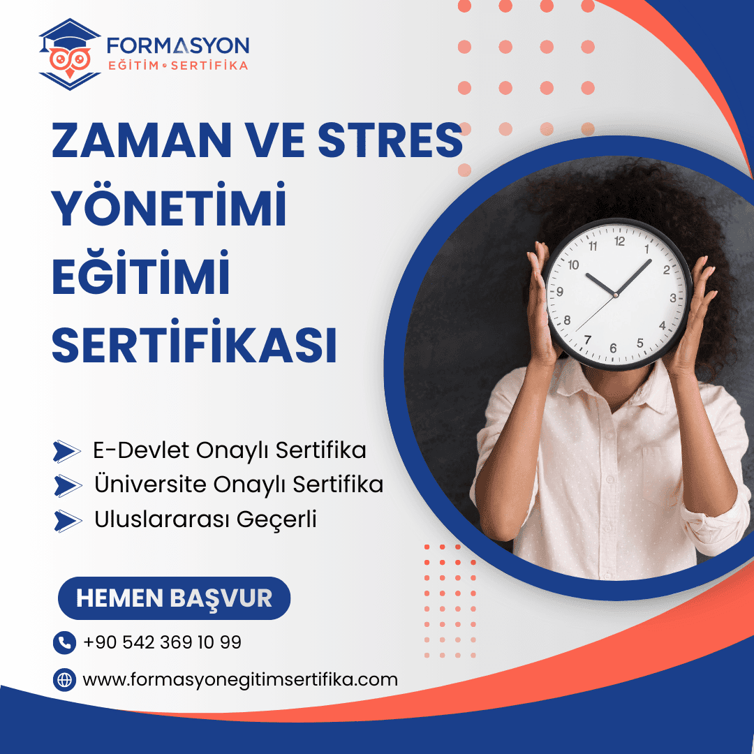 Zaman Ve Stres Yönetimi Eğitimi Sertifikası