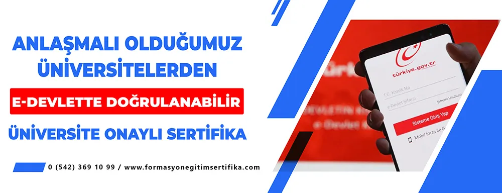 E-devlette doğrulanabilir sertifika