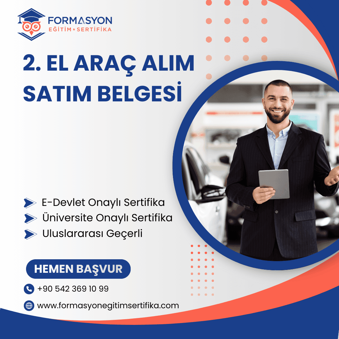 2. El Araç Alım Satım Belgesi