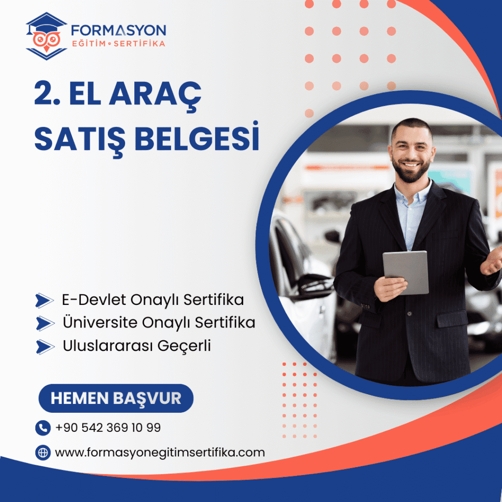2. El Araç Satış Belgesi programı