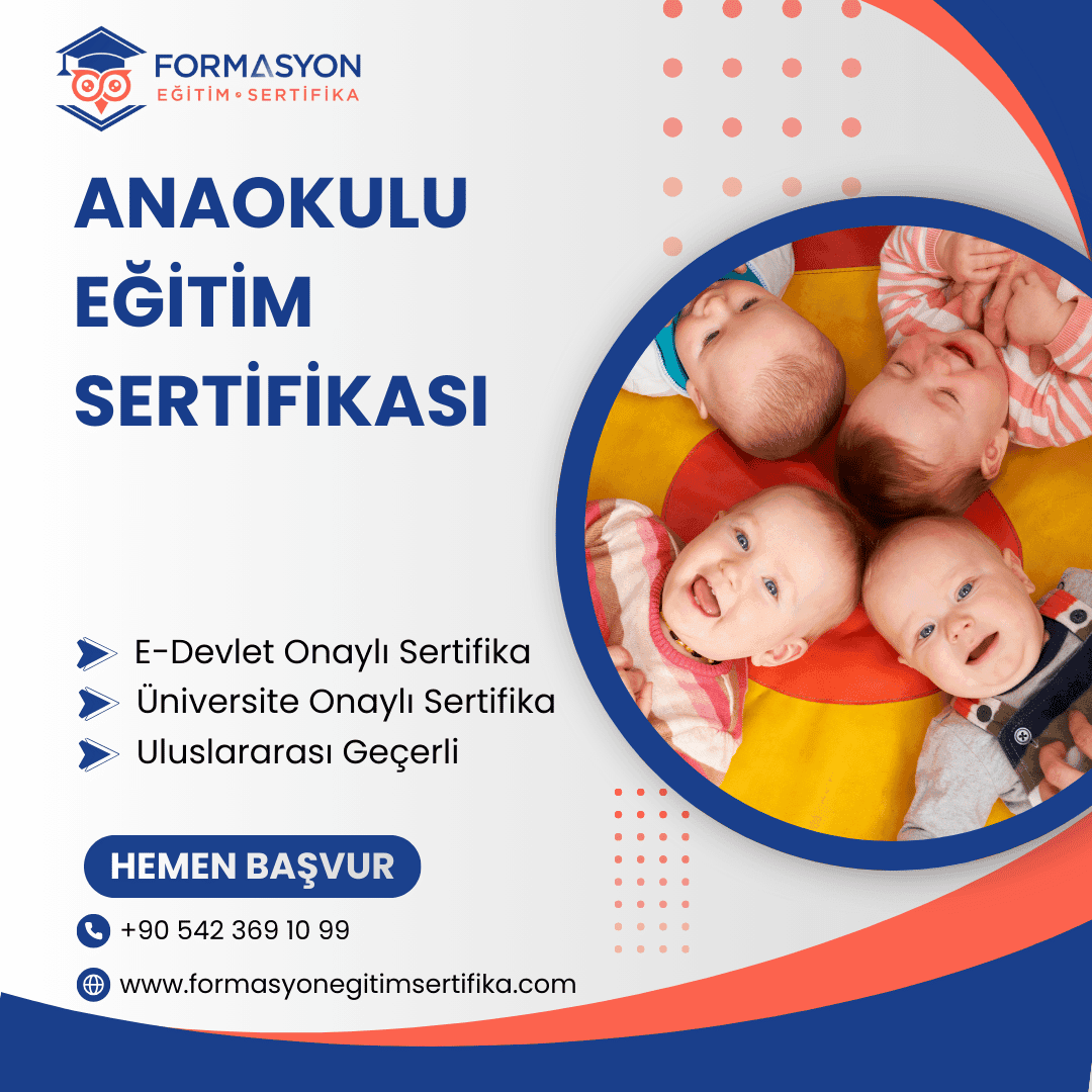 Anaokulu Eğitim Sertifikası