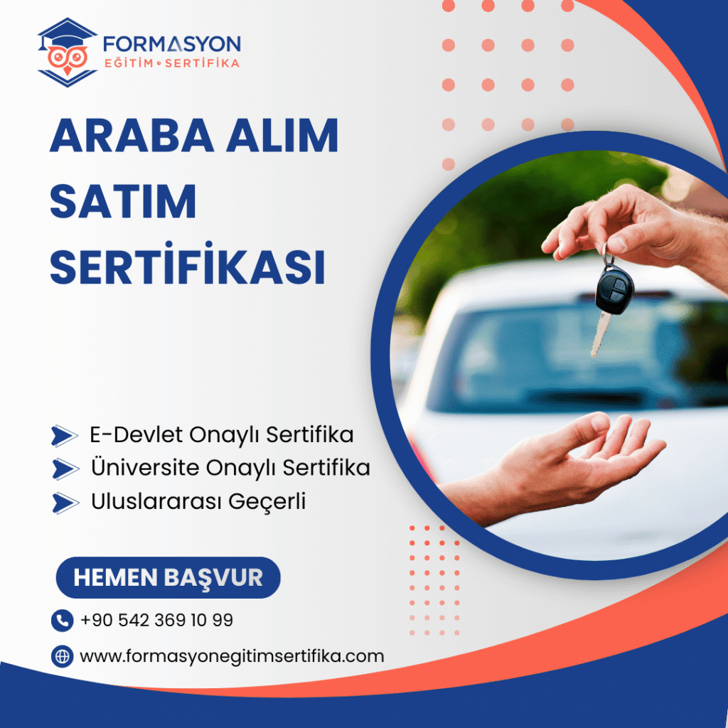 Araba Alım Satım Sertifikası programı