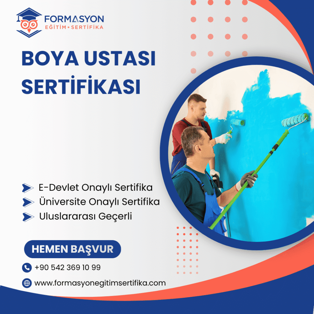 Boya Ustası Sertifikası programı