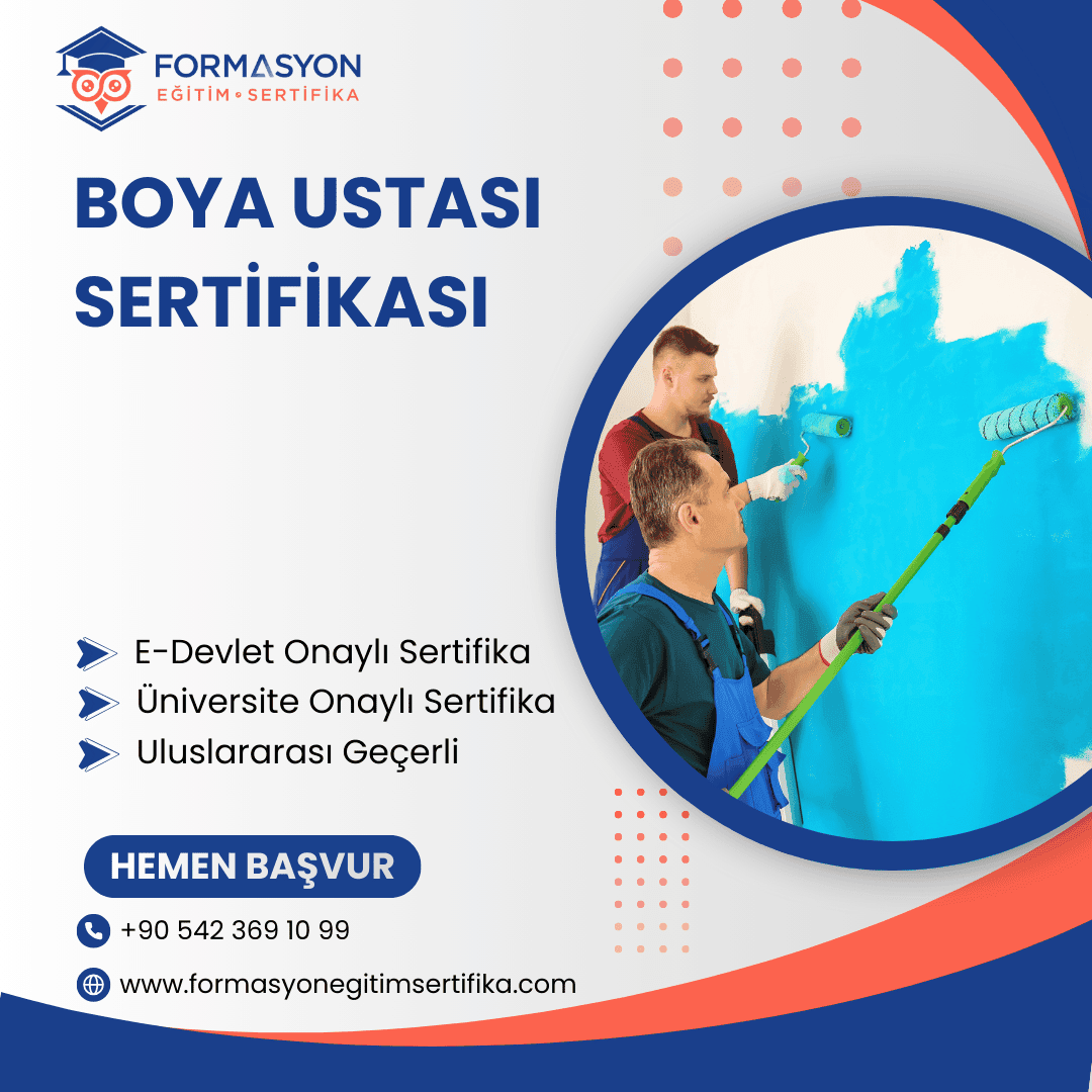 Boya Ustası Sertifikası