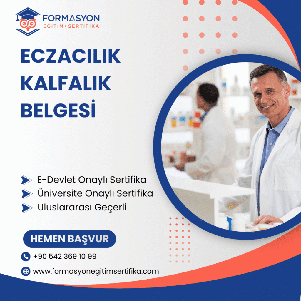 Eczacılık Kalfalık Belgesi programı