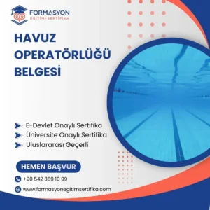 Havuz Operatörlüğü Belgesi