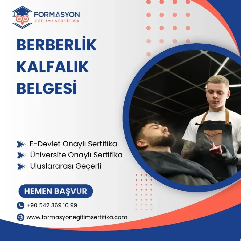 Berberlik Kalfalık Belgesi programı