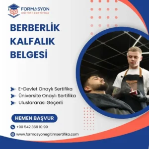 Berberlik Kalfalık Belgesi