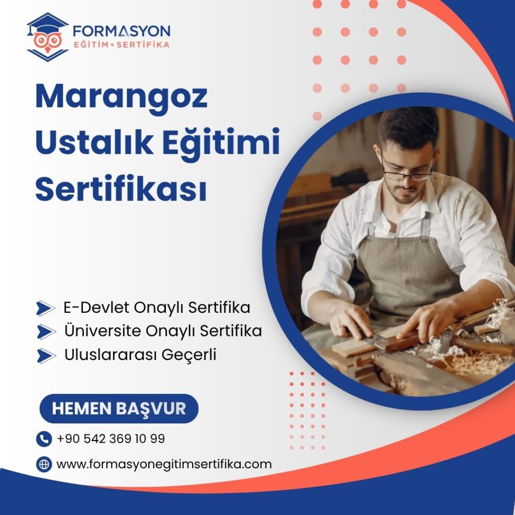 Marangoz Ustalık programı